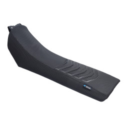 buddyseat Regia compleet (made in EU) v.a 2003 t/m 2012 zwart/zwart derbi, gilera RCR, gilera SMT, senda drd, senda x-treme