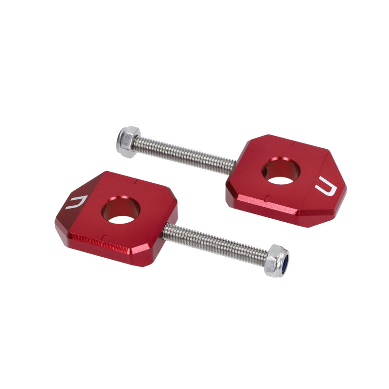 chain tensioner set 12mm red aprilia rx50, gilera RCR, sx, senda