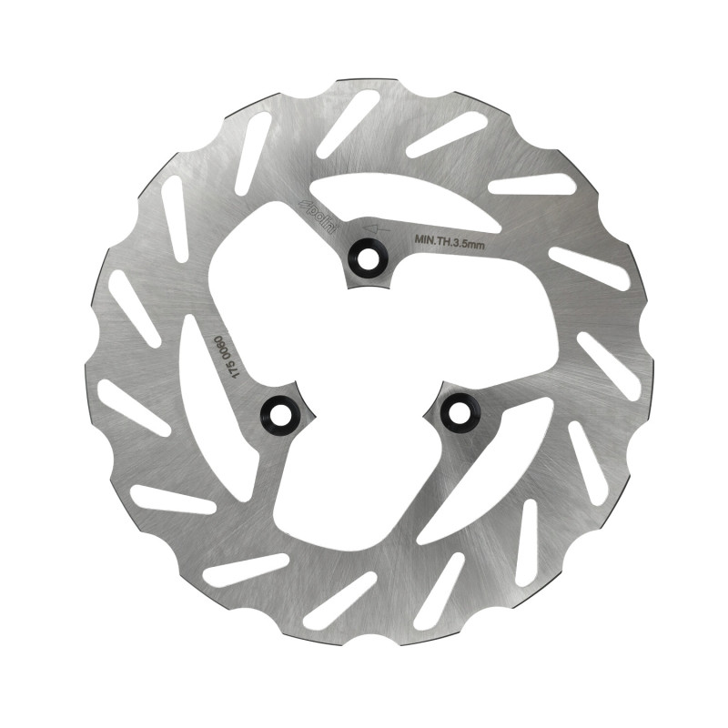 brake disc Polini wave 3-holes 220mm f12, malaguti, sr50 2t, ark 175.0060