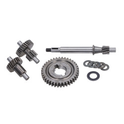 overbrengingset pinasco compleet 11.9:1 vespa, ciao, si, bravo, grillo 26271451