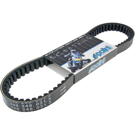 V-belt Polini kevlar overrange sco piaggio 2t 248.031.3