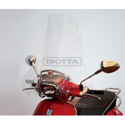 windscherm isotta met bevestigingsset hoog helder Vespa sprint op op