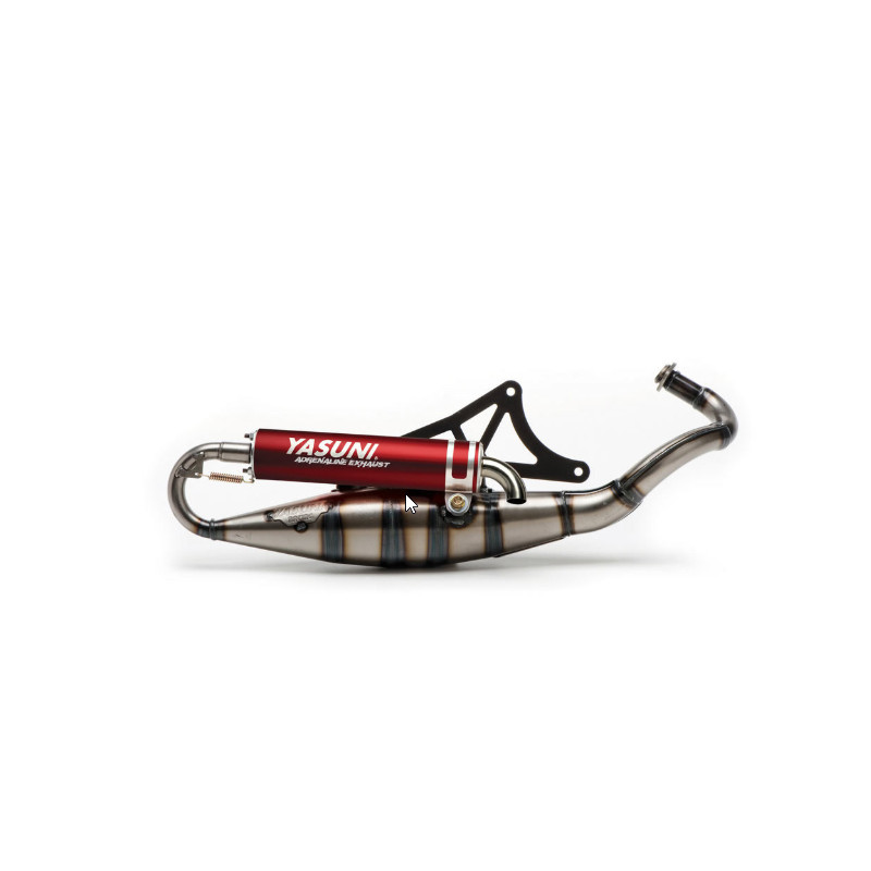exhaust Yasuni yasuni-R red gilera runner 50, sco piaggio 2t tub420r