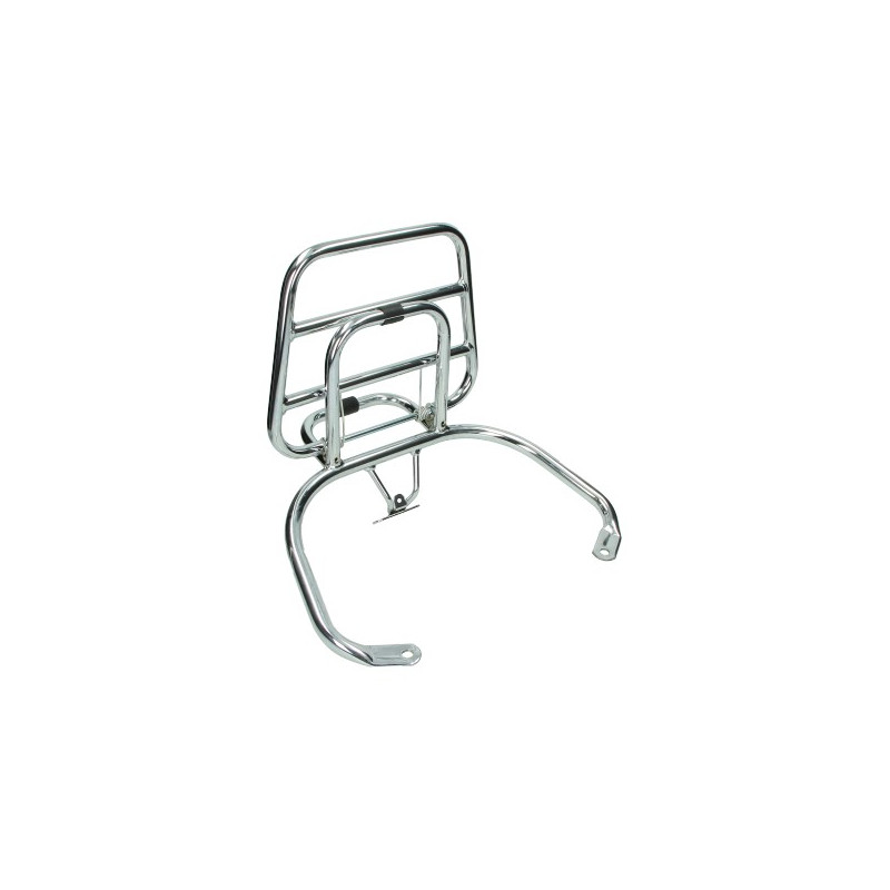 rear carrier Regia foldable (made in EU) chrome lxv, vespa S, vespa lx