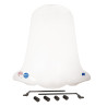 windshield Regia with mounting set high (made in EU) clear piaggio1 (one)