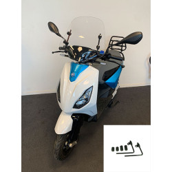 windscherm Regia met bevestigingsset laag (made in EU) helder piaggio1 (one)