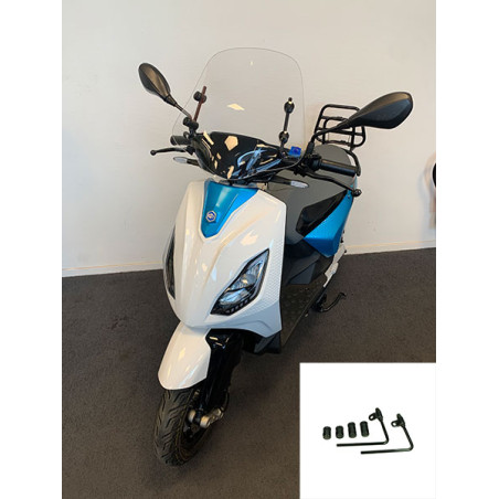 windshield Regia with mounting set low (made in EU) clear piaggio1 (one)