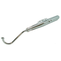 uitlaat tecno origineel model (made in EU) 18mm chroom puch maxi