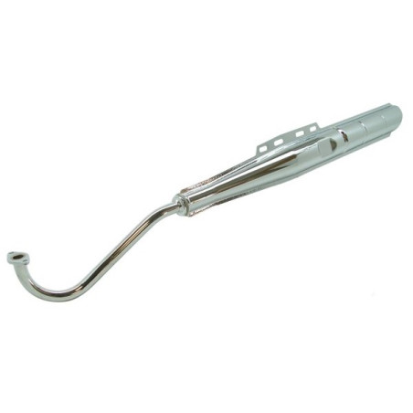 exhaust Tecno original model (made in EU) 18mm chrome puch maxi