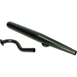 exhaust Jamarcol + bend (made in EU) 6.3 black puch maxi