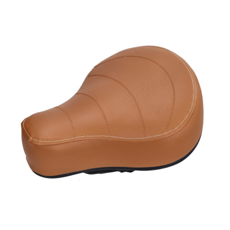 saddle (made in EU) w/o logo mofa/moped brown camel puch maxi