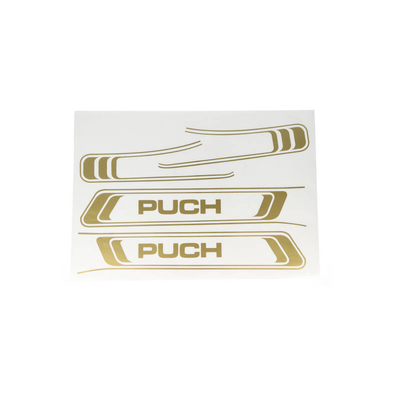 stickerset frame goud puch maxi