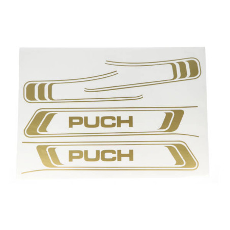 stickerset frame goud puch maxi