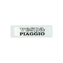 embleem tanklogo zilver/zwart bromfiets vespa