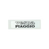 emblem tank logo silver/black moped vespa