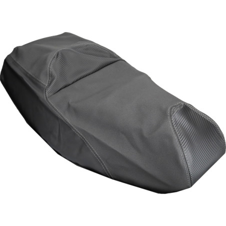 seat cover Regia black/carbon (made in EU) black/carbon mp3 300cc LT Touring/Sport 2010-2014, mp3 500cc, mp3-300cc, mp3-400cc