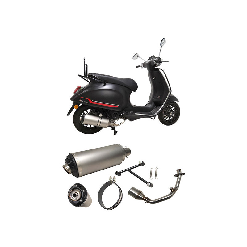 exhaust Power1 euro-5 EVO-1 aluminum Primavera, sprint