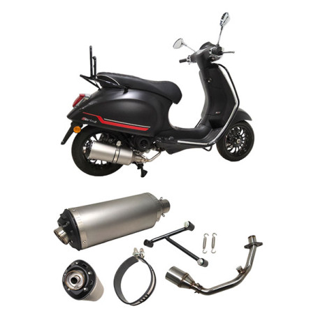 exhaust Power1 euro-5 EVO-1 aluminum Primavera, sprint