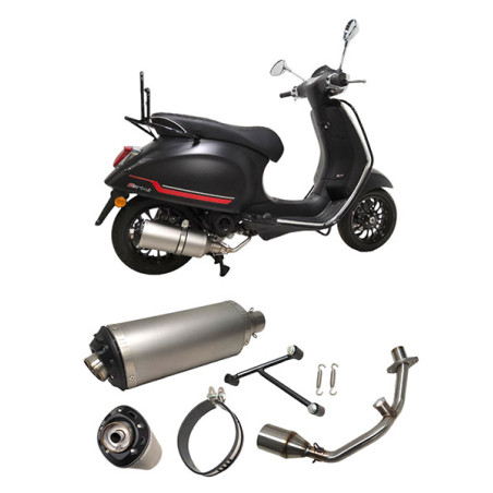exhaust Power1 euro-4 EVO-1 EVO-1 aluminum Primavera, sprint, zip 4t