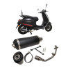 exhaust Power1 euro-4 EVO-1 black Primavera, sprint, zip 4t