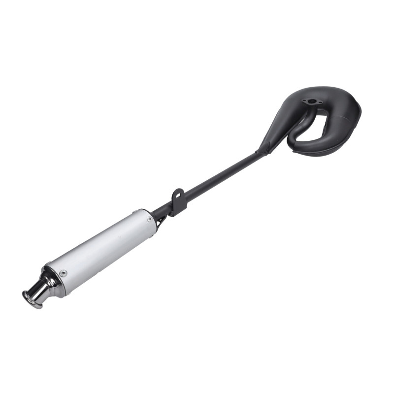 uitlaat tecno circuit (made in EU) zwart/alu puch maxi