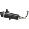 uitlaat malossi euro-5 rx 2021 zwart mat/carbon gts 300 HPE 3218960