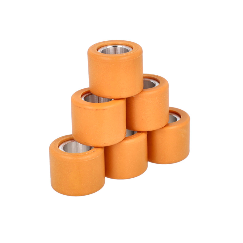 variator roller set Piaggio original 45km 5.2gr 19x15.5mm fly 4t-4v, lx 4t, Primavera, vespa S 4t, vespa S 4t-4v cm1102035
