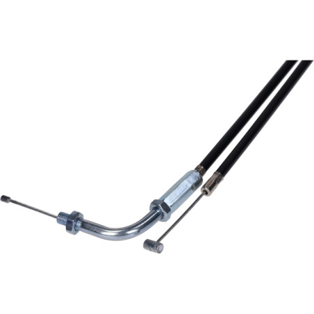 gaskabel voor 17mm en 19mm carb lange binnenkabel puch maxi