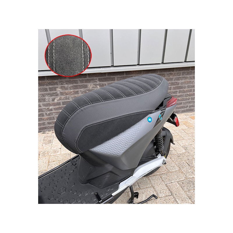 buddydek Regia alcantara streep Sport antraciet piaggio1 (one) op op