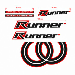 stickerset Piaggio origineel SP PRO gilera, runner 50/125/180/200 577973