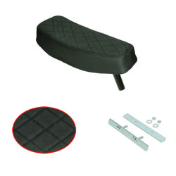 buddyseat custom (made in EU) model diamant zwart puch maxi