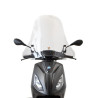 windshield Isotta with mounting set high clear Piaggio1+ (one)