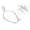trim bracket set Regia front side (made in EU) chrome lx, vespa