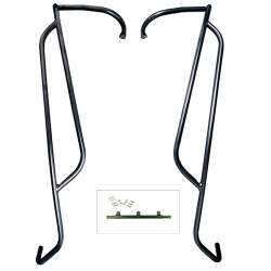 sierbeugelset Regia achterzijde (made in EU) mat zwart lx, vespa, vespa S