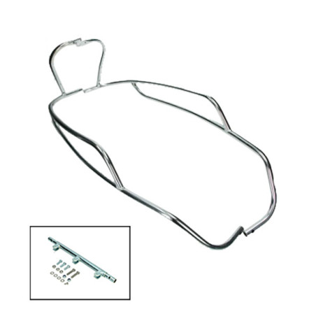 sierbeugelset Regia met bevestigingsset achterzijde chroom 2-delig lxv, lx, vespa 602896m
