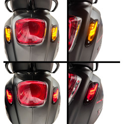 knipperlichtset DMP led EVO-2 matrix achter smoke primavera, sprint