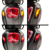 knipperlichtset DMP led EVO-2 matrix achter smoke primavera, sprint