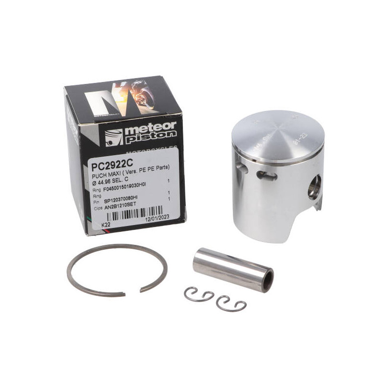 zuiger meteor C 4-poort cilinder, pen 12 45mm puch maxi pc2922
