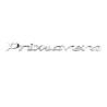 embleem woord [primavera] achterscherm 15cm chroom elettrica, primavera 50/125/150/180 1b000942