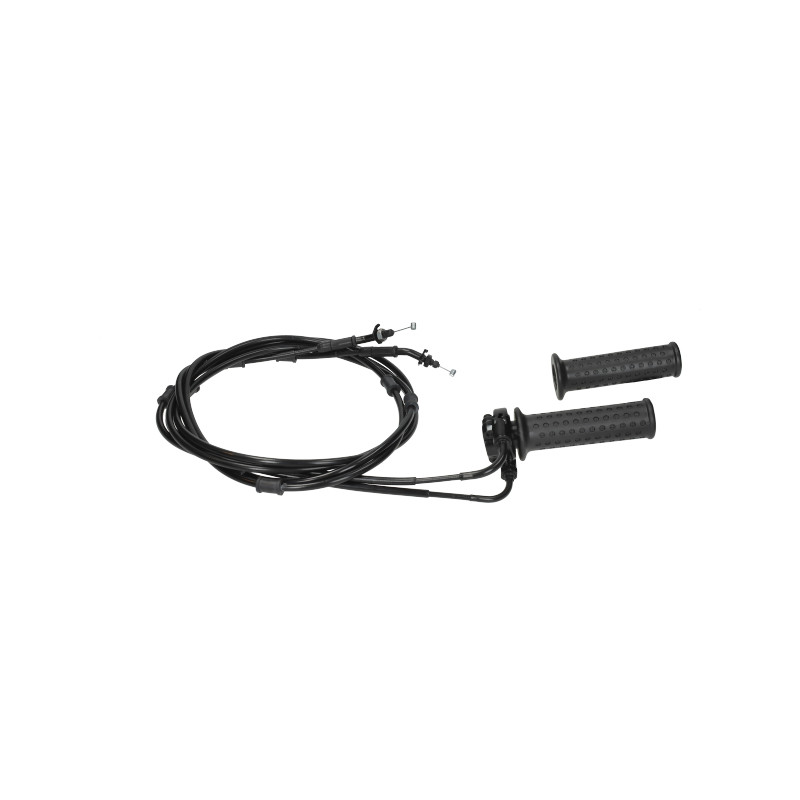 throttle grip Piaggio original + throttle cable euro-5 zip 4t cm087734