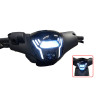 koplampunit DMP led sport-1 (zie info) smoke piaggio, zip2000