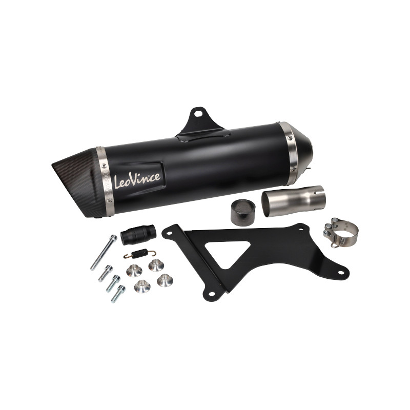 exhaust Leovince nero slip-on black matt/carbon beverly 350 - 14025