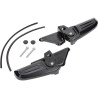 passenger footpeg set silver/matt black black Primavera, sprint