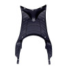 footboard 2st + 4st with an additional inspection hole black piaggio, zip sp, zip2000 576649000c