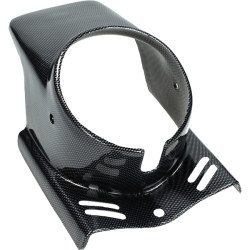 headlight spoiler round around carbon look puch maxi