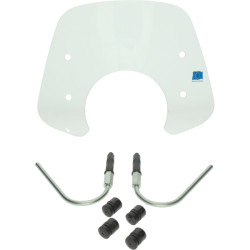 windshield Regia with mounting set low (made in EU) gts 125cc, gts 250cc, gts 300 HPE
