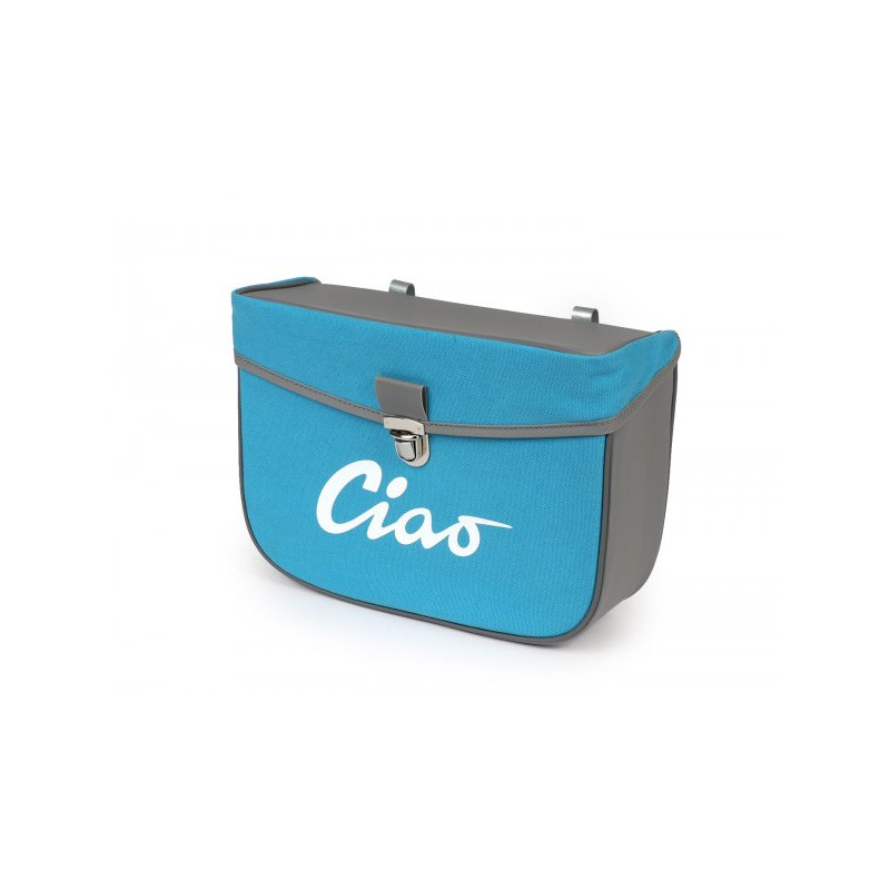 side bag Moto-Nostra turquoise/grey ciao