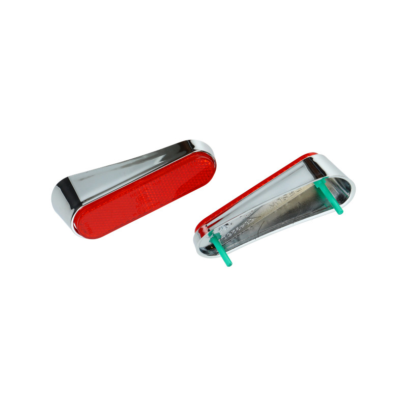 reflector + houder links chroom beverly, gts alle mod., gtv, lx, lxv 584083