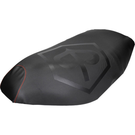 seat cover Xtreme + logo black/red zip 4t, zip2000