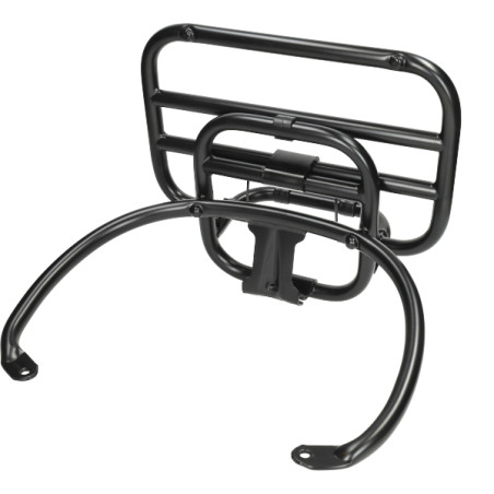 rear carrier Piaggio original foldable black gloss gts 125cc, gts 250cc, gts 300 1b000681